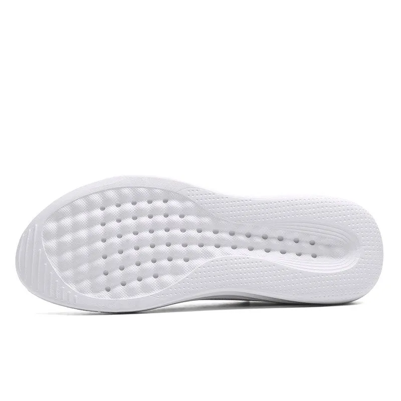 2021 New Men Shoes Casual Sneakers Breathable Mesh Lace-Up Lightweight Mens Shoe Fashion Walking Jogging Sneaker Tenis Masculino