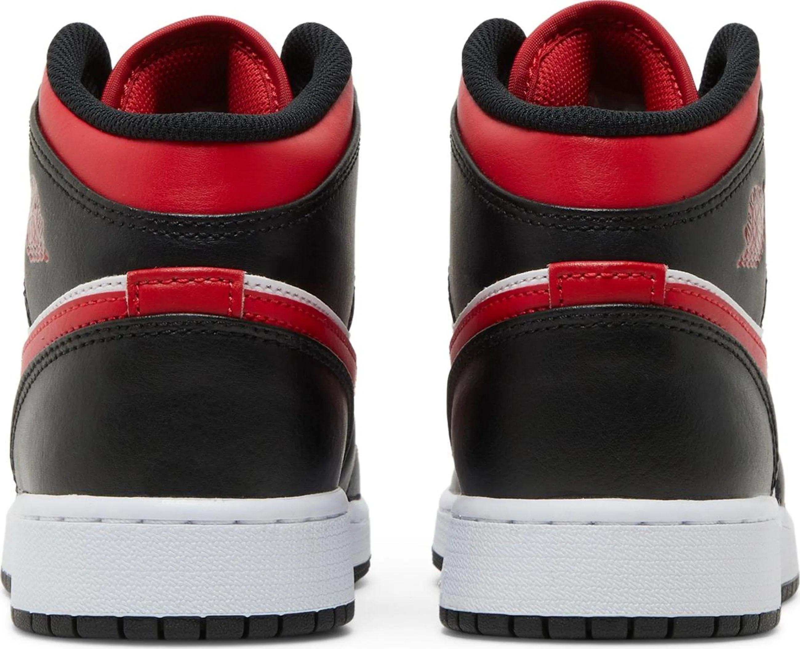 Air Jordan 1 Mid GS 'Bred Toe'