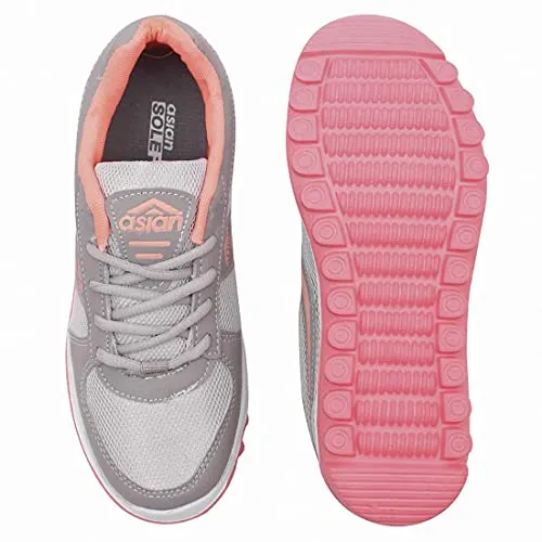 ASIAN Women's Cute Peach Running Shoes,Walking Shoes UK-7