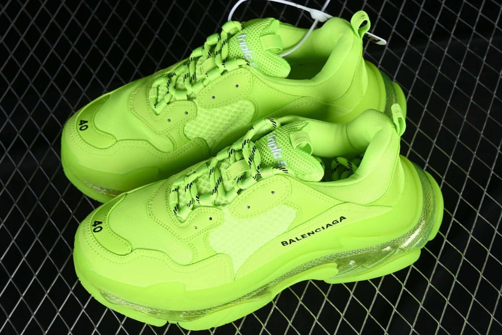 BA 'Triple S Clearsole Fluo Yellow'