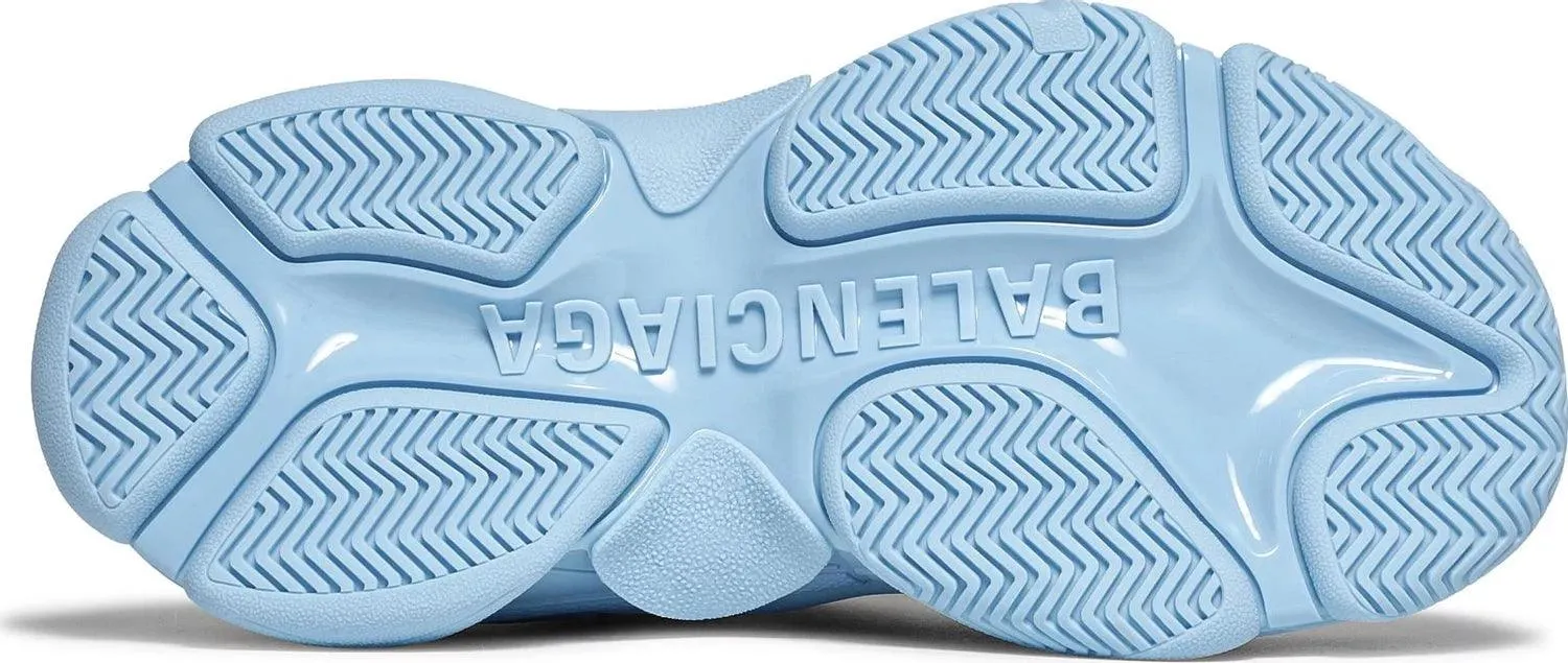 BA Triple S Sneaker 'Allover Logo - Light Blue'