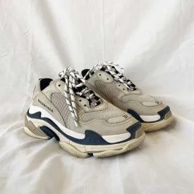 Balenciaga Triple S Beige Sneakers, 37