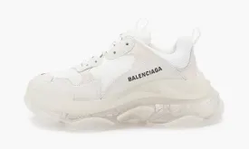 Balenciaga Triple S "Clear Sole White"