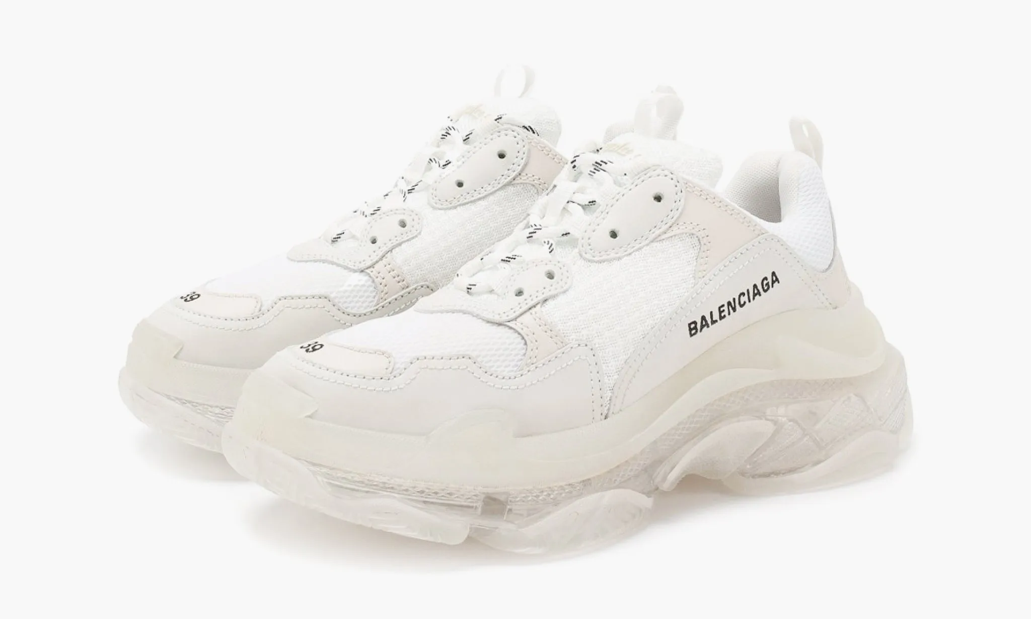 Balenciaga Triple S "Clear Sole White"