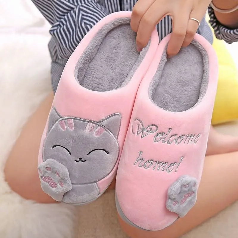 Cat Slippers for Adults | Indoor Shoes