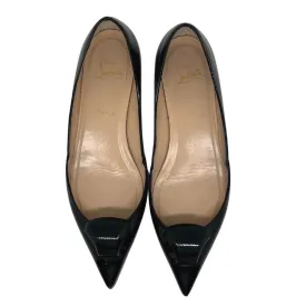 Christian Louboutin Patent Leather Pointed Toe Flats