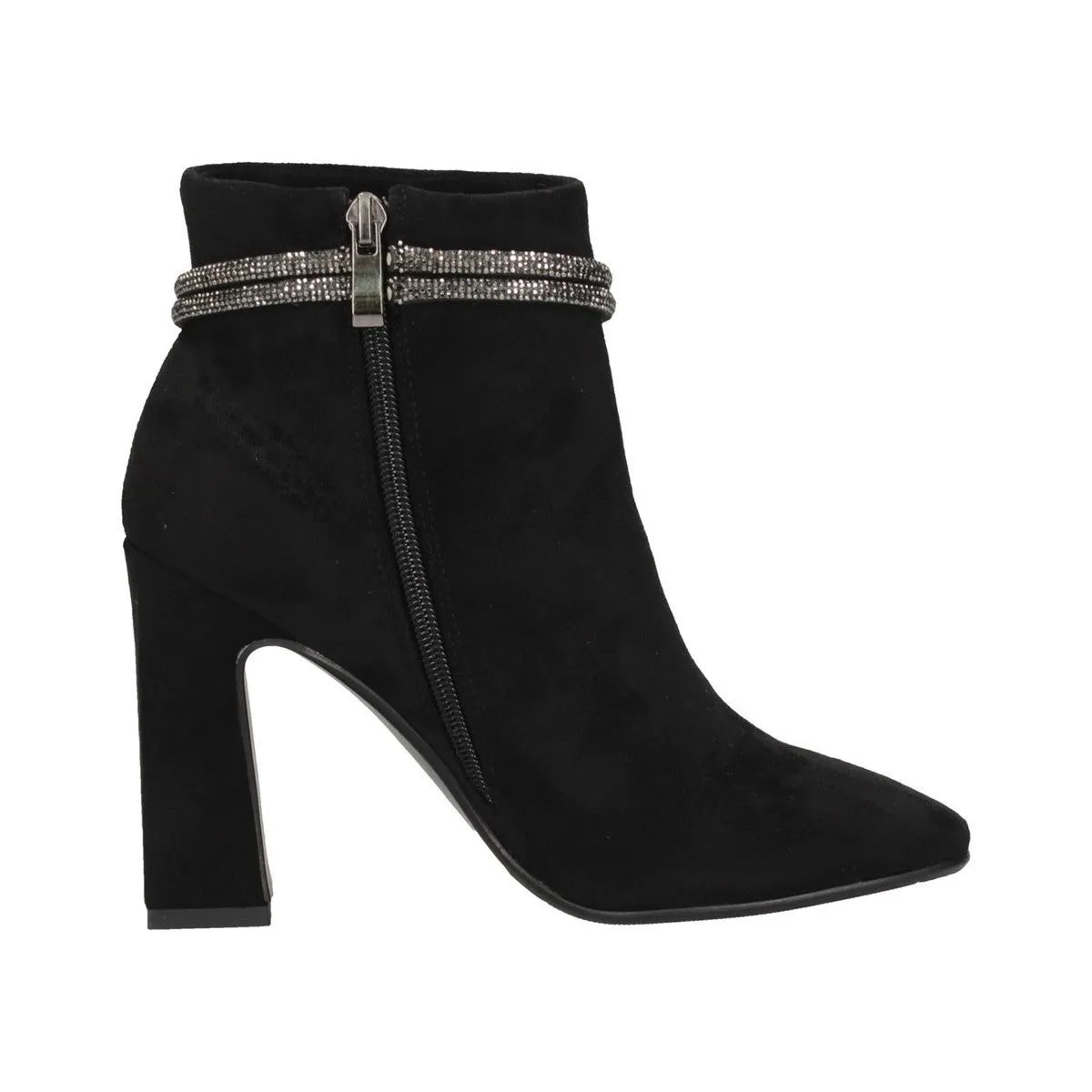 EXE M4615-F7415 Block Heeled Booties