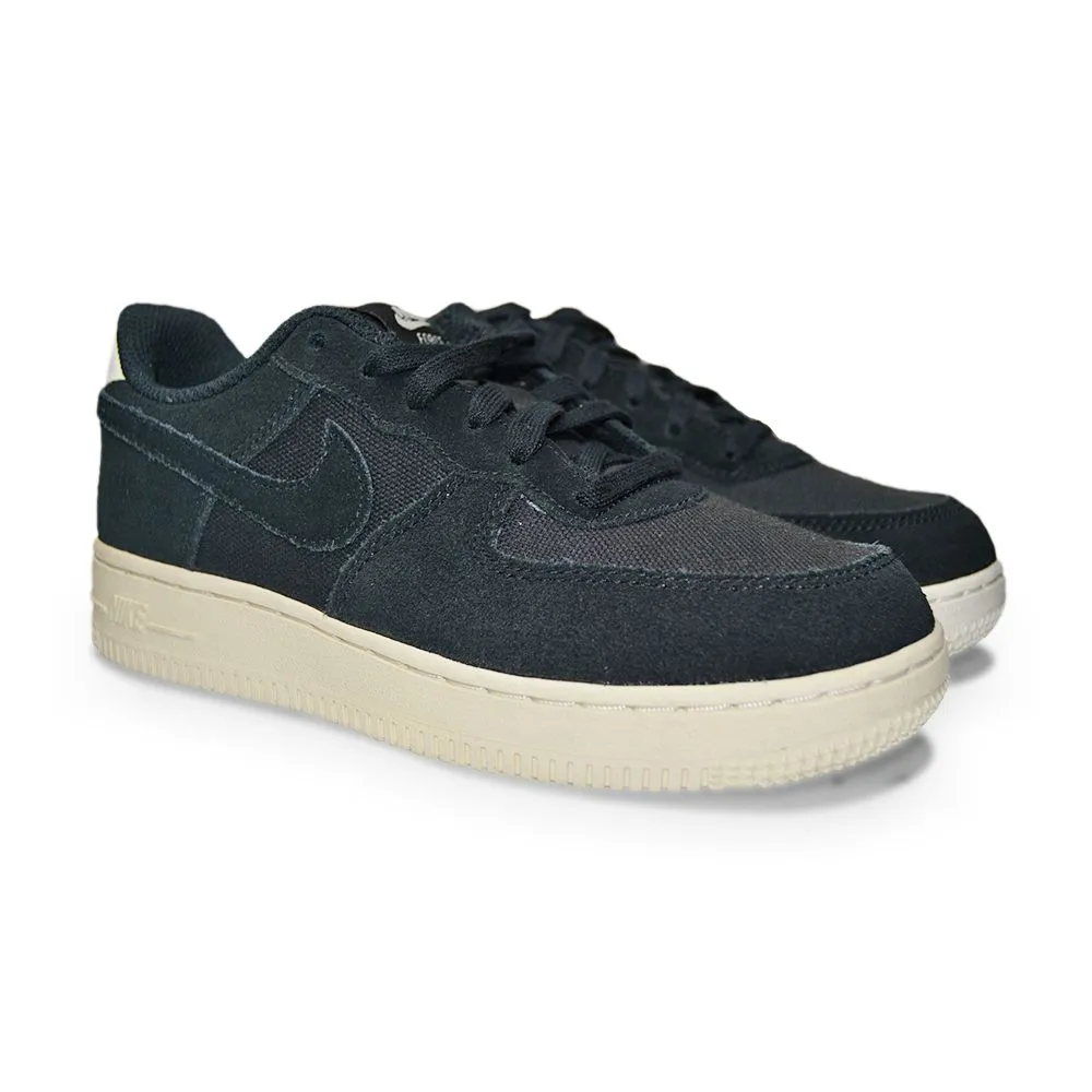 Kids Nike Air Force Suede (PS) - AR0266 001-Black black  sail