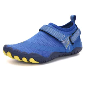 Kids' Water Shoes Barefoot Quick Dry Aqua Sports Boys Girls - Klein Blue Size BigKid US2 = EU32