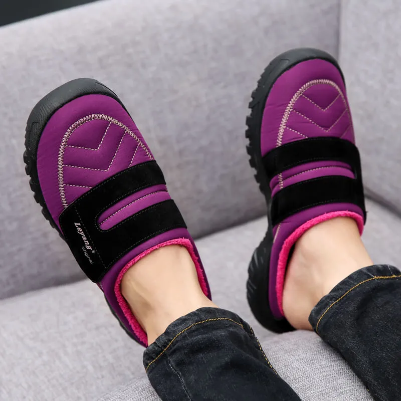 Men's and Women's Memory Foam Slippers Comfort House Shoes Indoor & Outdoor