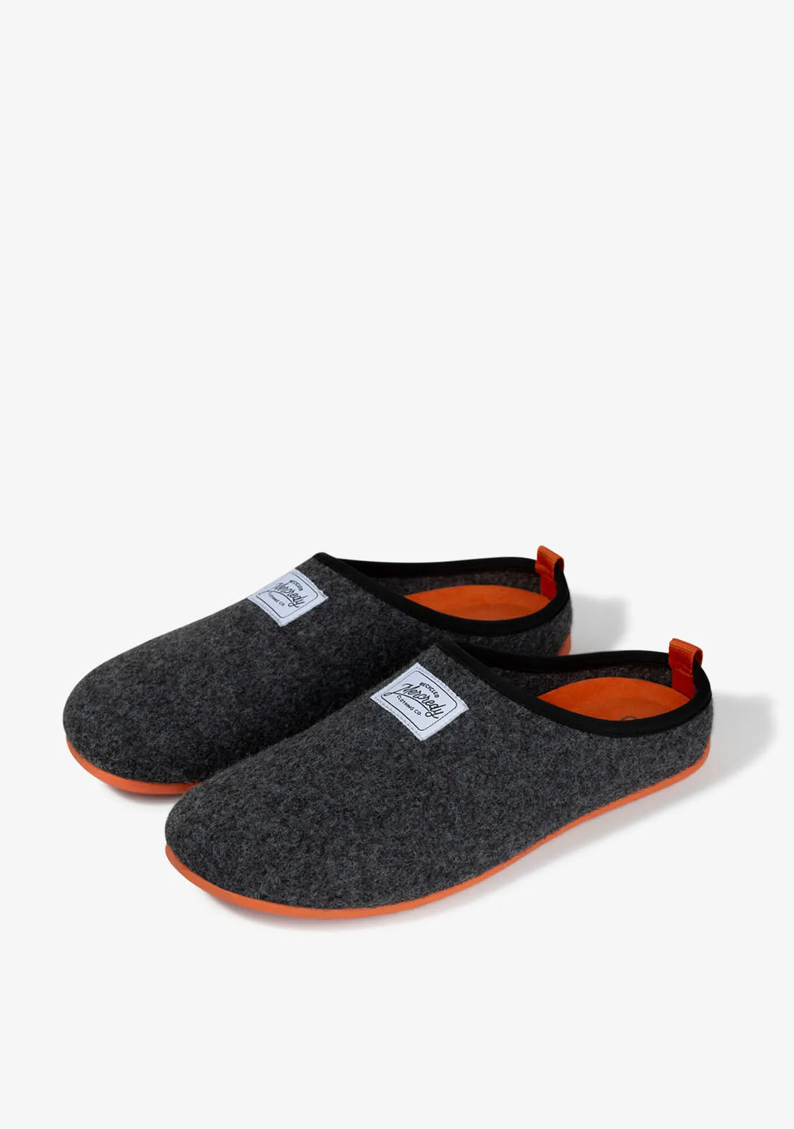 Mercredy Slipper Black / Orange
