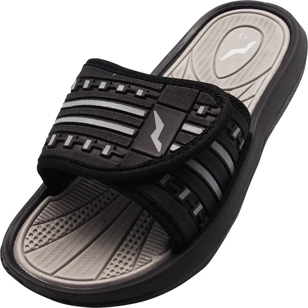 NORTY Boys 12-4 Black-Grey Sandal C1036B