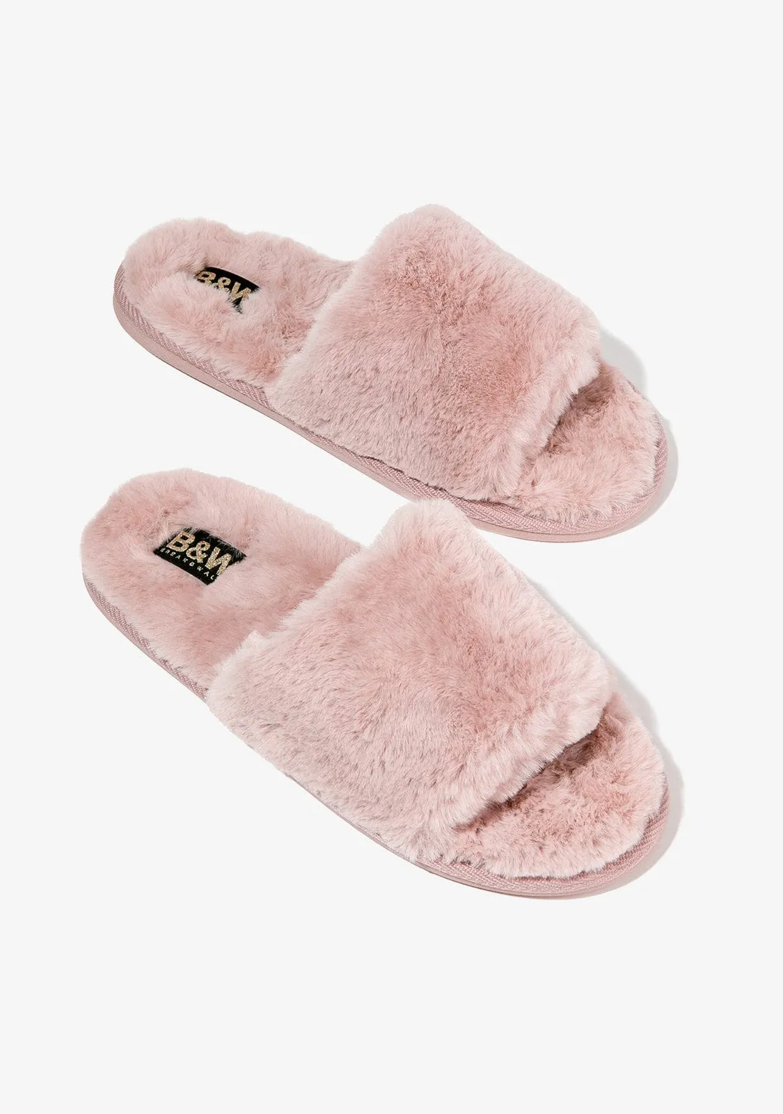 Open Toe Pink Home Slipper