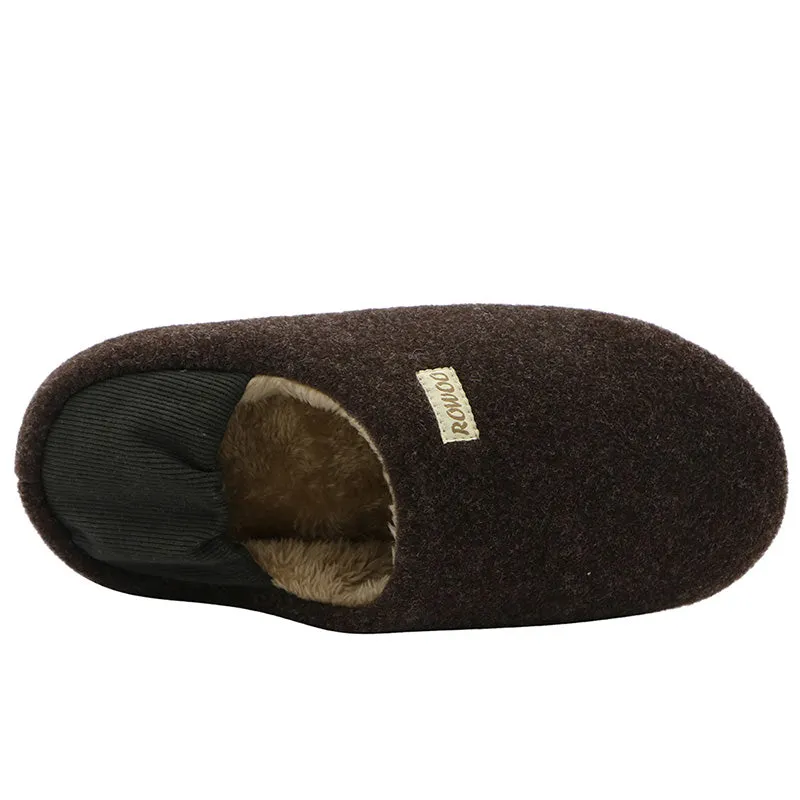 Slippers for Adult Slip on Winter Slippers Closed Toe Ultra Lightweight Indoor