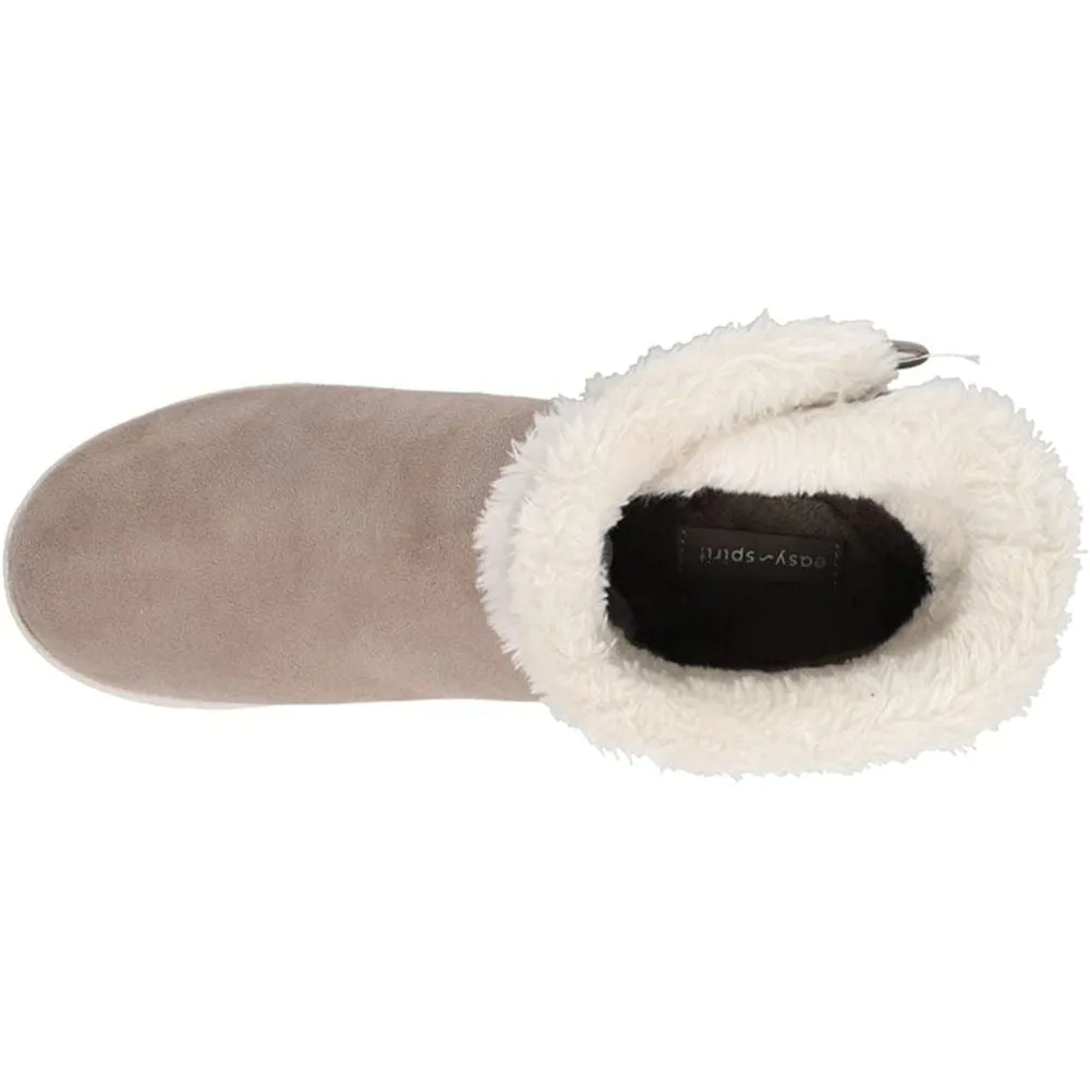 Snowy Taupe Easy Spirit Ankle Boots