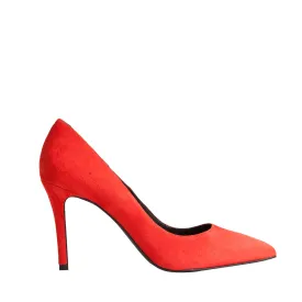 STILETTO VEGA ANTE ROJO TACÓN 7,9CM