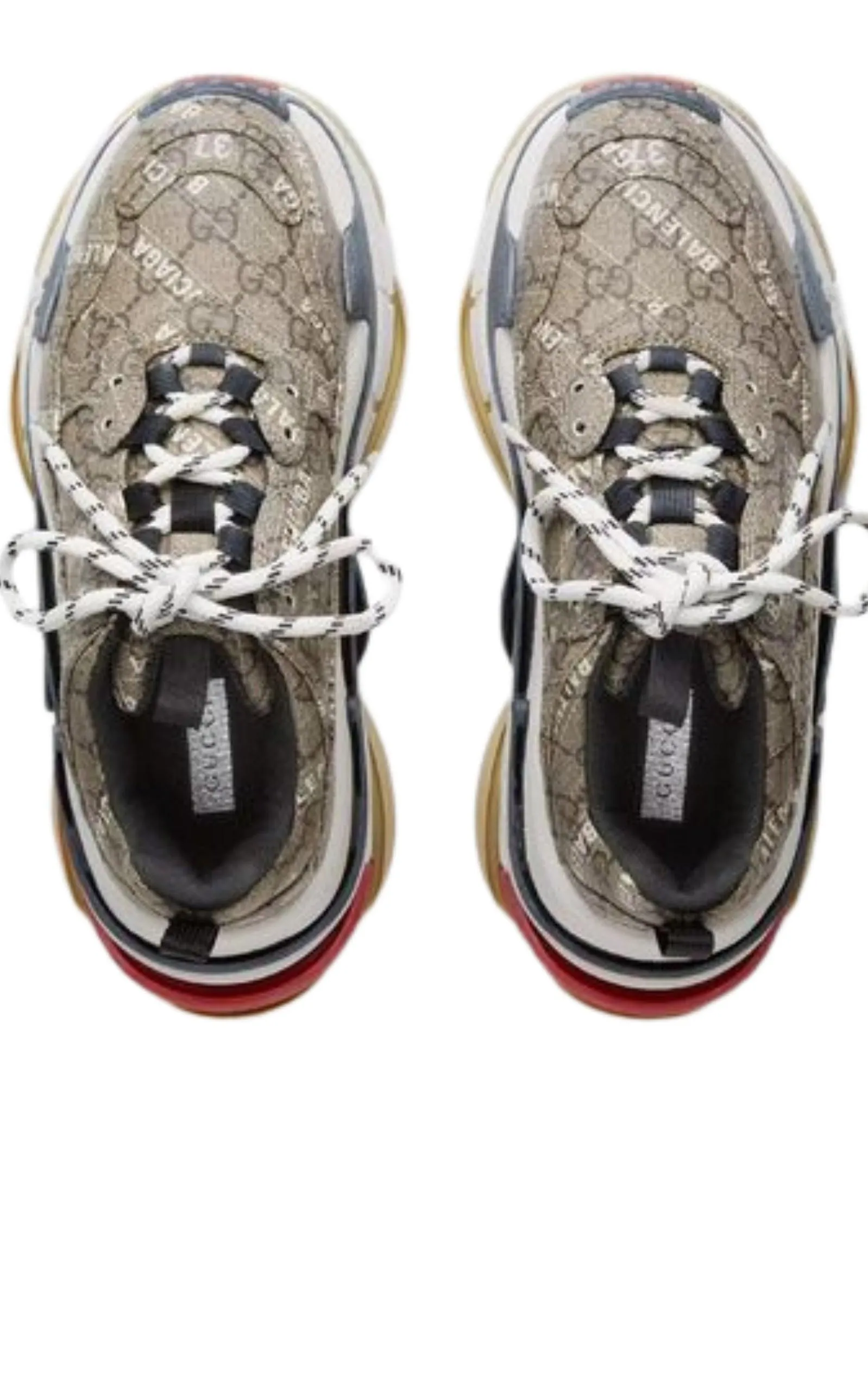 x Balenciaga The Hacker Project Triple S Sneakers